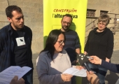 Roda de premsa 20/03/2017 amb el diputat Benet Salellas Roda de premsa 20/03/2017 amb el diputat Benet Salellas